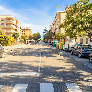 Amplio Y Acogedor En La Playa Con Terraza Apartamento